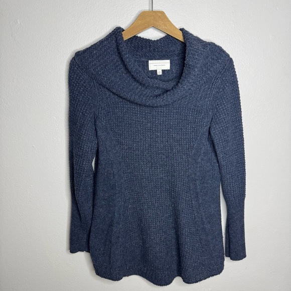 Anthropologie Angel of the North Women's XSP Sweater Rosie Cowl Neck Tunic - Picture 2 of 12